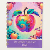 2026年カラフル1年生先生用apple プランナー手帳 (正面)