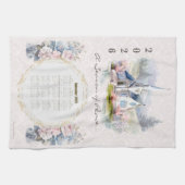 2026年カレンダータオル教会の平和の季節 キッチンタオル (横)