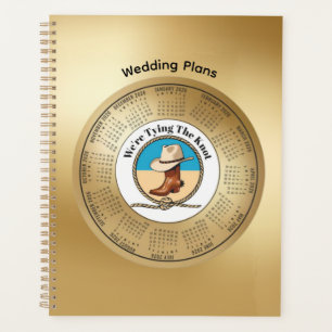 2026年カレンダープランナー We're Tying The Knot プランナー手帳