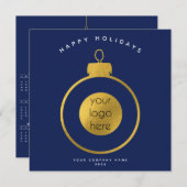 2026年カレンダー企業のビジネスロゴクリスマス (正面/裏面)