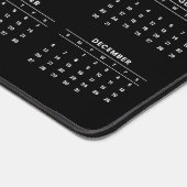 2026年カレンダー会社ロゴ企業の事務所 デスクマット (コーナー)