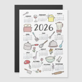 2026年カレンダー台所用品 (正面/裏面)