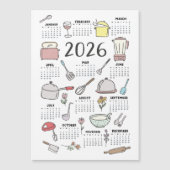 2026年カレンダー台所用品 (正面)