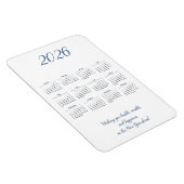 2026年カレンダー磁石(引用文) マグネット (右側)