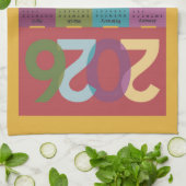 2026年カレンダー キッチンタオル (折り畳み)