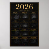 2026年カレンダー ポスター (正面)