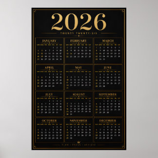 2026年カレンダー ポスター