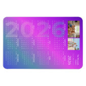 2026年カレンダー 写真入り マグネット (横)