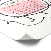 2026年カレンダー 化学ノート ポスター (角)