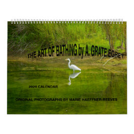 2026年カレンダー:A.GRATE EGRETによる「THE ART OF BATHING」 カレンダー
