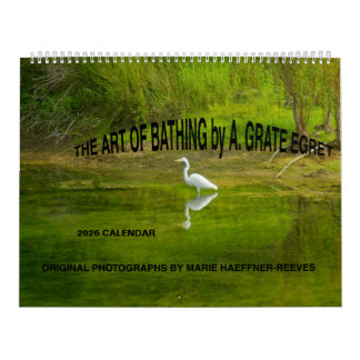 2026年カレンダー：A.GRATE EGRETによる「THE ART OF BATHING」 カレンダー
