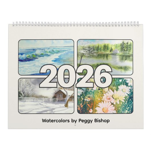 2026年カレンダー by ペギー・ビショップ カレンダー (カバー)