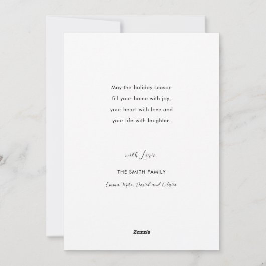 2026年カレンモダンダファミリー12フォトフェスティバル金ゴールド シーズンカード (裏面)