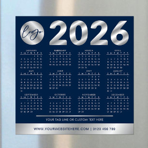 2026年カレン企業のダー会社ロゴNavy & Silver