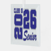 2026年ガラスオーナメントのクリスマスオーナメントクラス ガラスオーナメント (正面左)