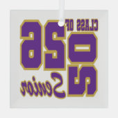 2026年ガラスオーナメントのクリスマスオーナメントクラス ガラスオーナメント (裏面)