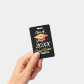 2026年クラスのカウントダウン進行中パーソナライズされた バッジ (手持ち)