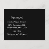 2026年クラスの卒業招待状 インビテーションポストカード (裏面)