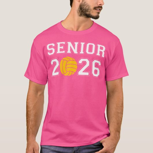 2026年クラス卒業ウォーターポロシニアワット2026 Tシャツ (正面)