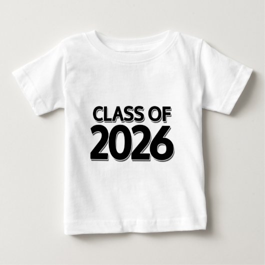2026年クラス ベビーTシャツ (正面)