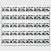 2026年クラス ラッピングペーパー (フラット)