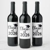 2026年クラス ワインラベル (ボトル)