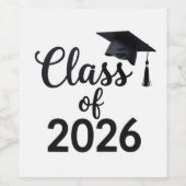 2026年クラス ワインラベル (シングルラベル)