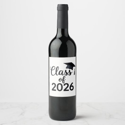 2026年クラス ワインラベル (正面)