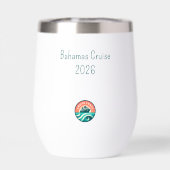 2026年クルーズにぴったり!ステムレスワインタンブラー (背面)
