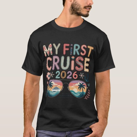 2026年クルーズ初体験ギフト Tシャツ (正面)