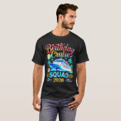 2026年クルーズ誕生日お祝いクルーズ同窓会 Tシャツ (正面フル)