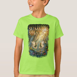 2026年グリーンズボロ夏至祭りキッズ Tシャツ