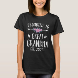 2026年グレートおじいちゃん・おばあちゃん昇格 Tシャツ