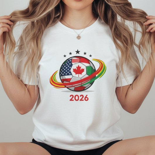 2026年サッカーワールドトーナメント Tシャツ