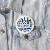 2026年サッカー USA カナダ メキシコ 缶バッジ (インサイチュ)