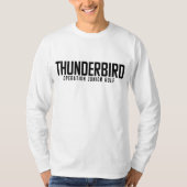2026年サンダーバードゴルフスポンサー 長袖 Tシャツ (正面)