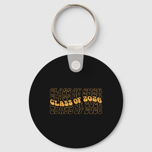 2026年シニアクラス キーホルダー (正面)