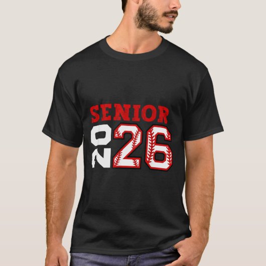 2026年シニアナイト野球シニアクラス Tシャツ (正面)
