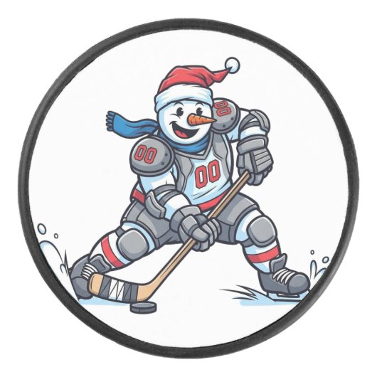 2026年スノーマンアイスホッケークリスマス休日のスポーツ アイスホッケーパック (正面)