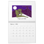 2026年スピルピースカレンダー カレンダー (2月 2026)