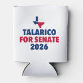 2026年テキサス州上院選タラリコ支持 缶クーラー (正面)