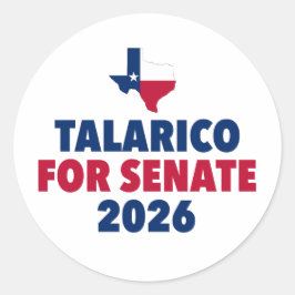 2026年テキサス州上院選タラリコ ラウンドシール