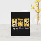 2026年ハッピーニューイヤー ゴールドコケッタ ボウ ディスコボールC カード (黄色い花)