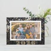 2026年ハッピーニューイヤー フォトスターホログラム コンフェッティ シーズンカード (スタンド正面)