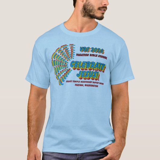 2026年バケーション バイブル スクール Tシャツ (正面)