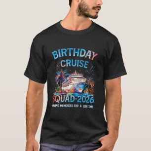 2026年バースデークルーズ同窓会 乗船パーティクルーズ Tシャツ