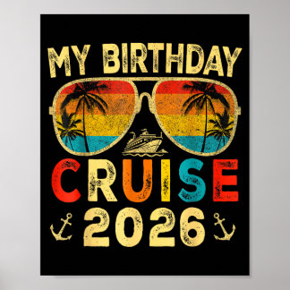 2026年バースデークルーズ 誕生日パーティークルーズ ポスター