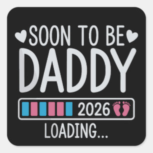 2026年パパになる予定 ローディング 妊娠発表 スクエアシール