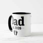 2026年パパになる方のためのマグ マグカップ (正面左)