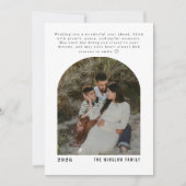 2026年パーソナライズ ワンフォト年賀状 シーズンカード (正面)